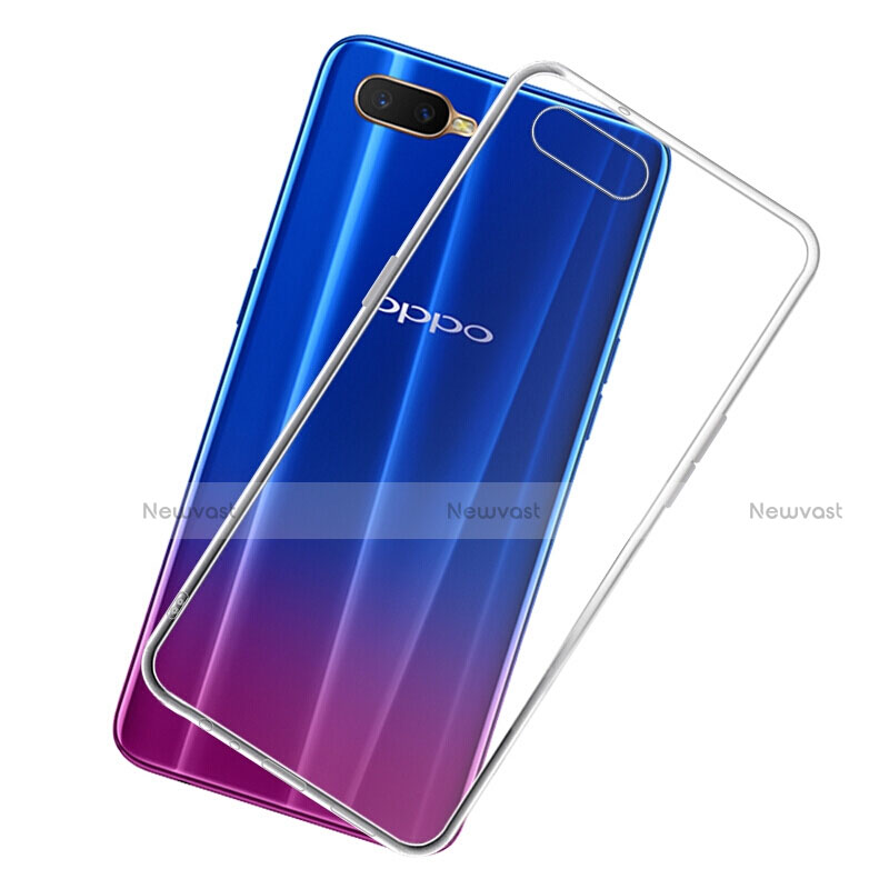 Ultra-thin Transparent TPU Soft Case Z07 for Oppo R15X Clear