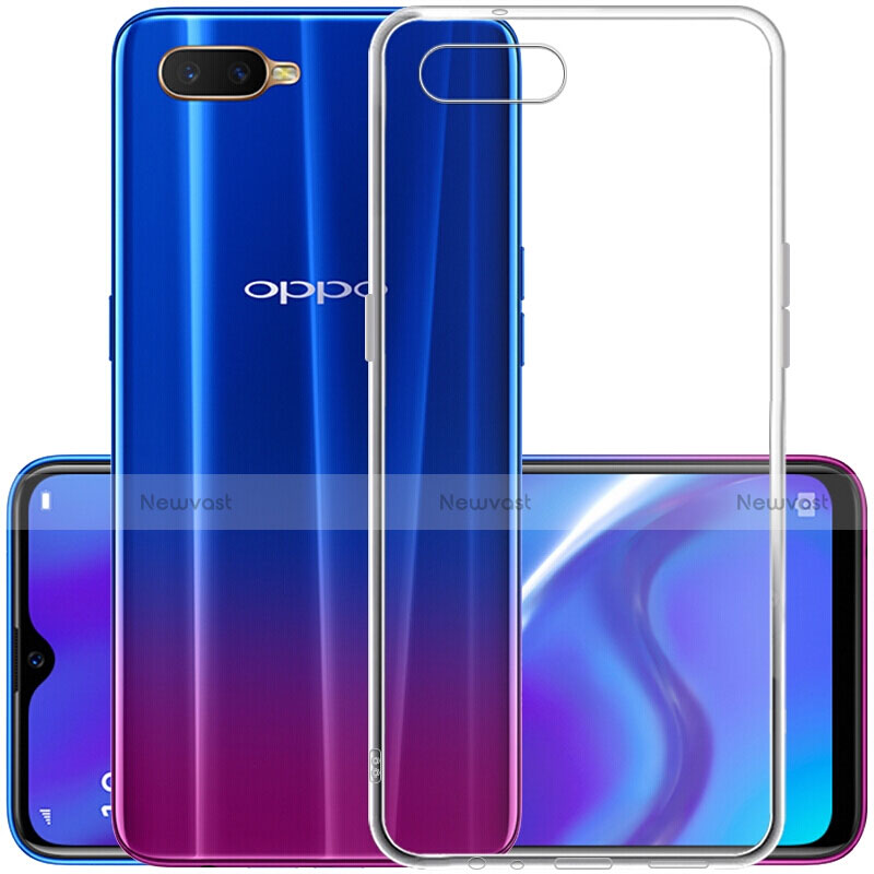 Ultra-thin Transparent TPU Soft Case Z07 for Oppo RX17 Neo Clear
