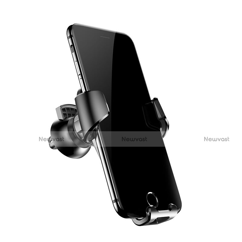 Universal Car Air Vent Mount Cell Phone Holder Stand A02 Black