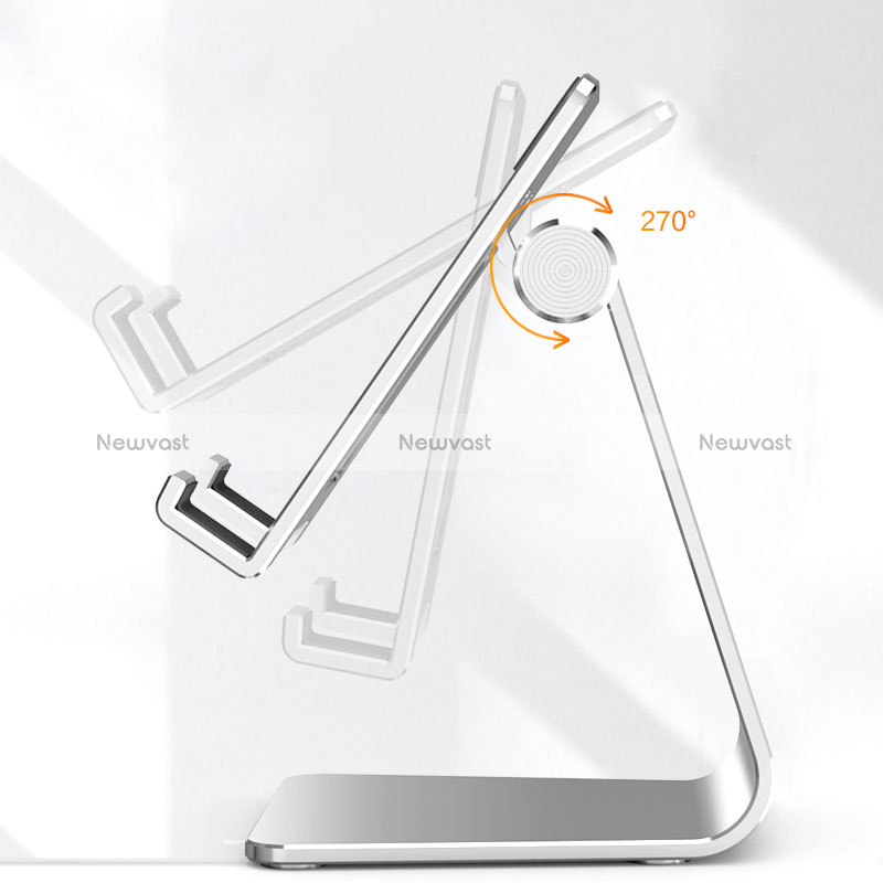 Universal Cell Phone Stand Smartphone Holder for Desk N17 Silver