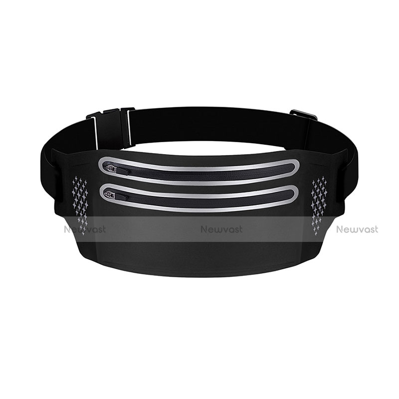 Universal Gym Sport Running Jog Belt Loop Strap Case L07 Black