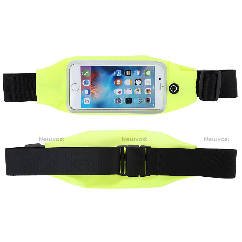 Universal Gym Sport Running Jog Belt Loop Strap Case L10 Green