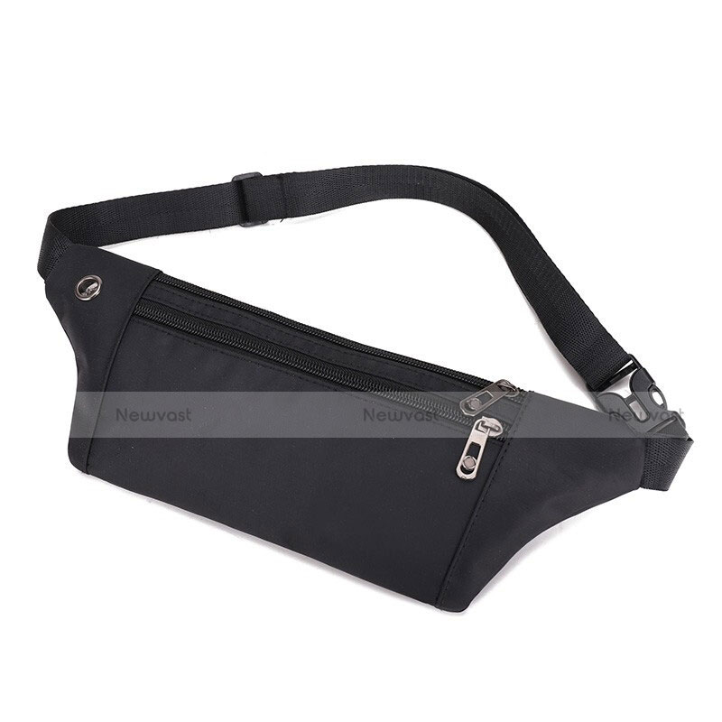 Universal Gym Sport Running Jog Belt Loop Strap Case S14 Black