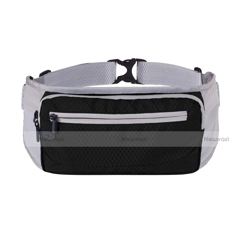 Universal Gym Sport Running Jog Belt Loop Strap Case S15 Black