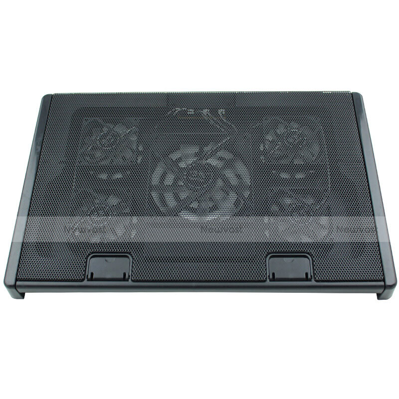 Universal Laptop Stand Notebook Holder Cooling Pad USB Fans 9 inch to 16 inch M01 for Apple MacBook 12 inch Black