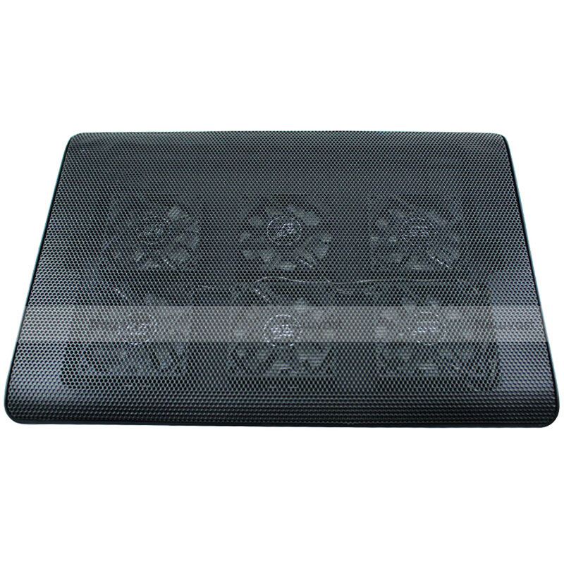 Universal Laptop Stand Notebook Holder Cooling Pad USB Fans 9 inch to 16 inch M03 for Apple MacBook Air 13 inch (2020) Black