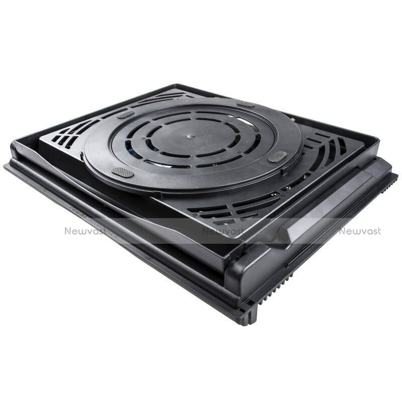 Universal Laptop Stand Notebook Holder Cooling Pad USB Fans 9 inch to 16 inch M10 for Apple MacBook Pro 15 inch Black