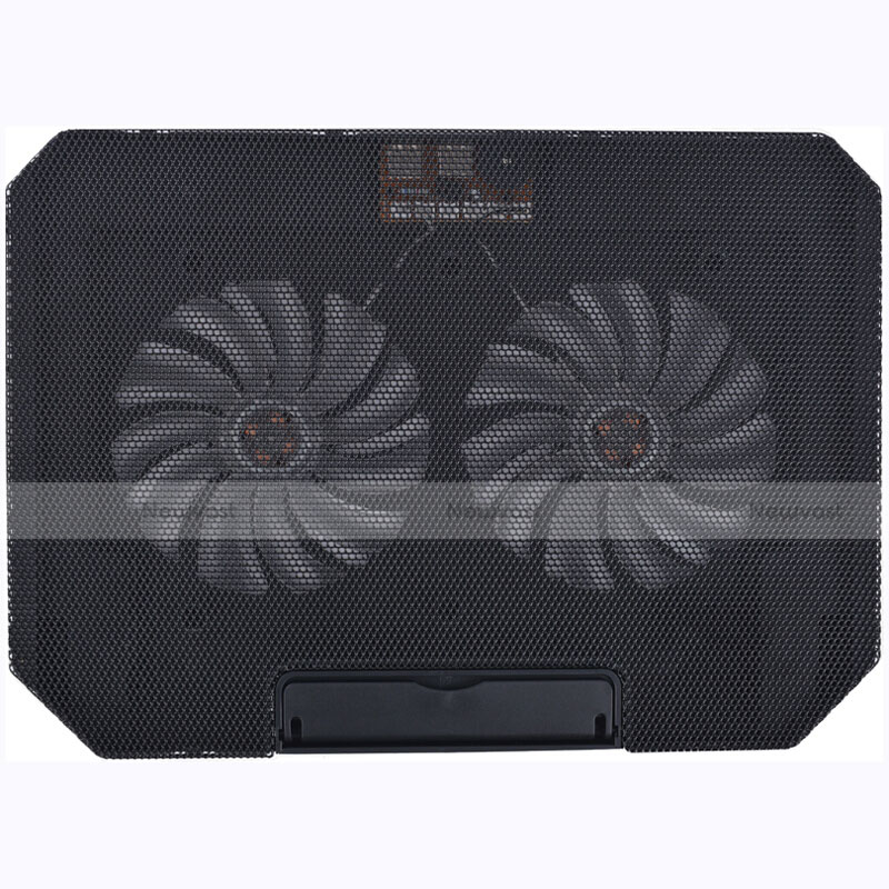 Universal Laptop Stand Notebook Holder Cooling Pad USB Fans 9 inch to 16 inch M16 for Apple MacBook Air 11 inch Black