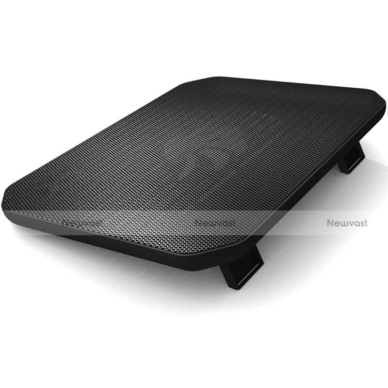 Universal Laptop Stand Notebook Holder Cooling Pad USB Fans 9 inch to 16 inch M20 for Apple MacBook Pro 13 inch Black