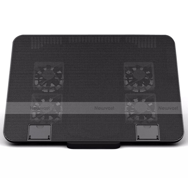 Universal Laptop Stand Notebook Holder Cooling Pad USB Fans 9 inch to 16 inch M21 for Apple MacBook Pro 15 inch Black