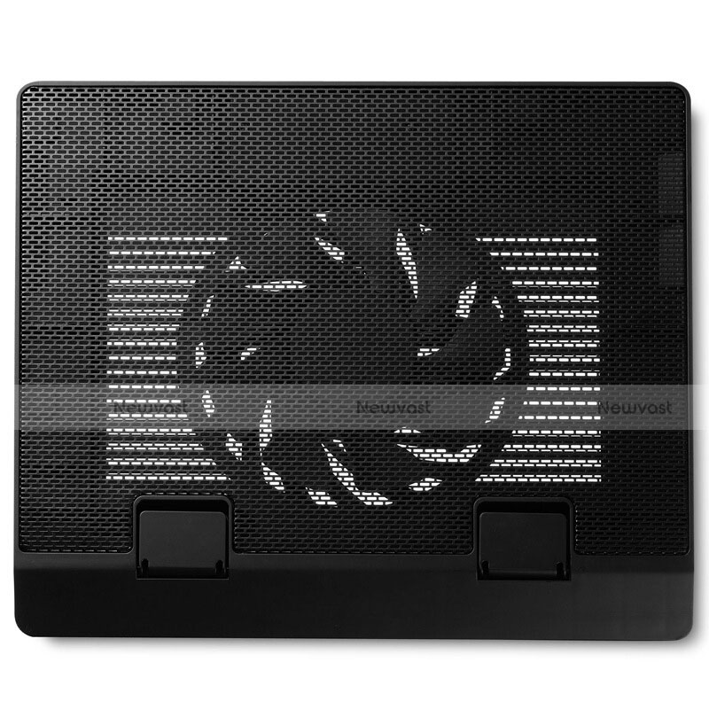 Universal Laptop Stand Notebook Holder Cooling Pad USB Fans 9 inch to 16 inch M23 for Apple MacBook Pro 15 inch Retina Black