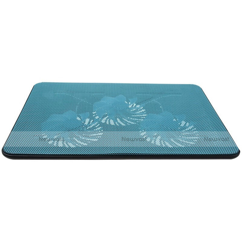 Universal Laptop Stand Notebook Holder Cooling Pad USB Fans 9 inch to 17 inch L04 for Apple MacBook Pro 15 inch Blue