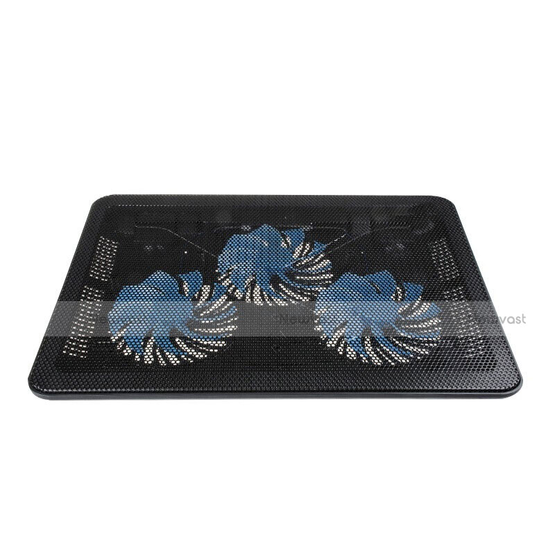 Universal Laptop Stand Notebook Holder Cooling Pad USB Fans 9 inch to 17 inch L04 for Huawei Honor MagicBook 15 Black