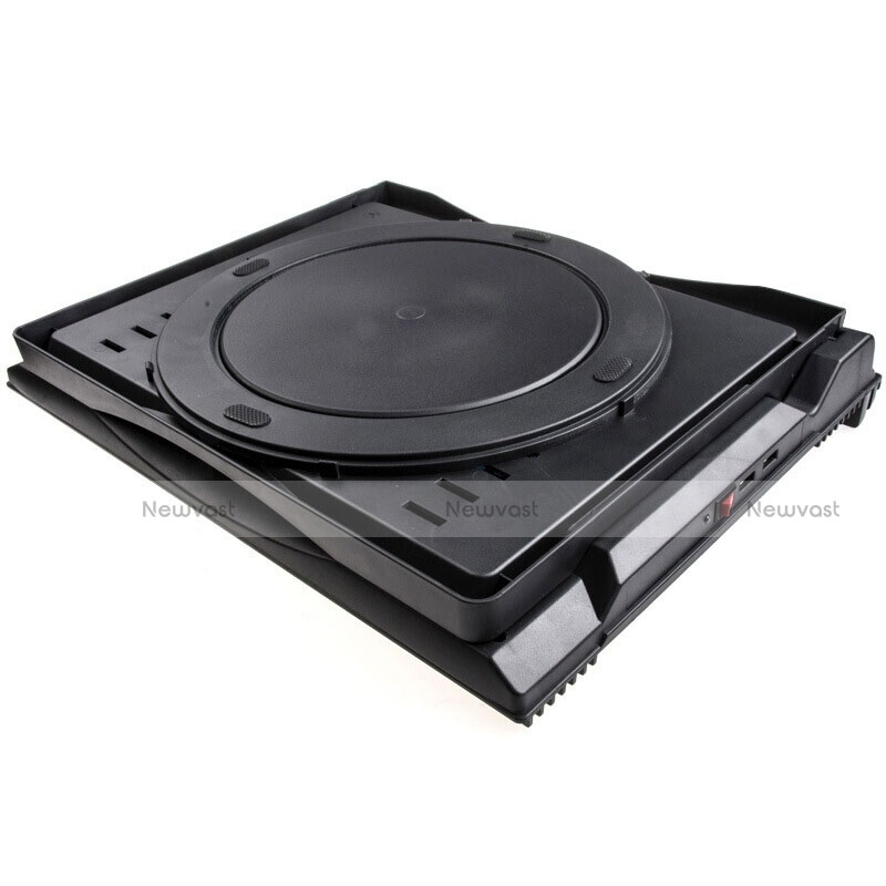 Universal Laptop Stand Notebook Holder Cooling Pad USB Fans 9 inch to 17 inch L05 for Huawei Honor MagicBook 15 Black