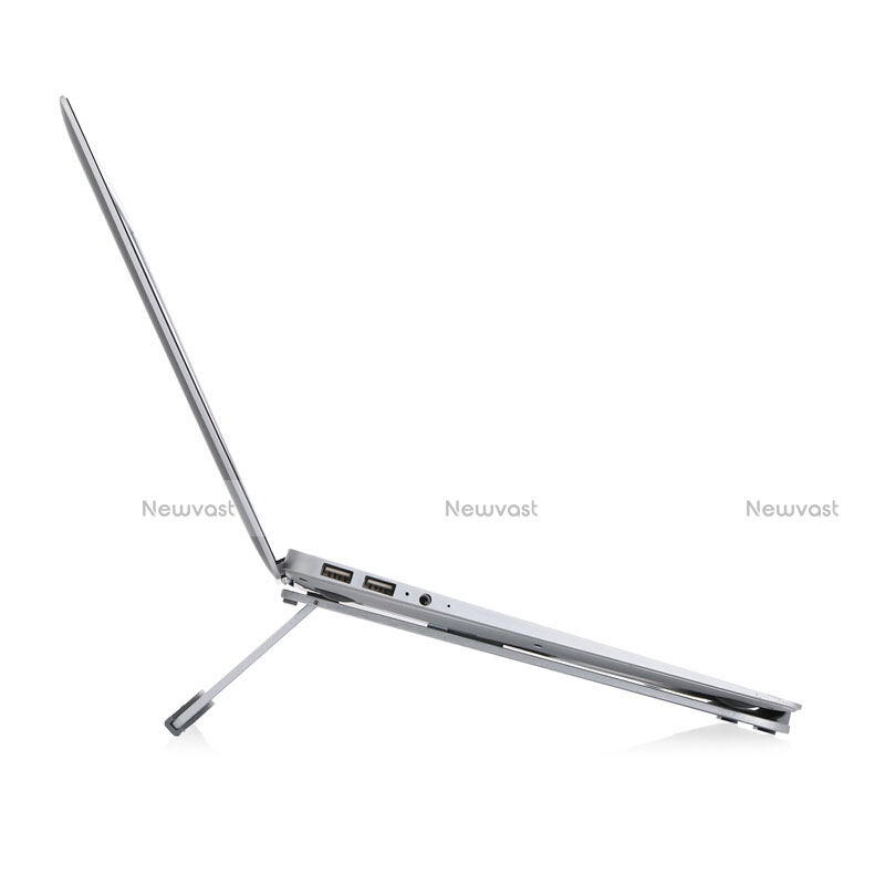 Universal Laptop Stand Notebook Holder for Apple MacBook Air 13.3 inch (2018) Silver