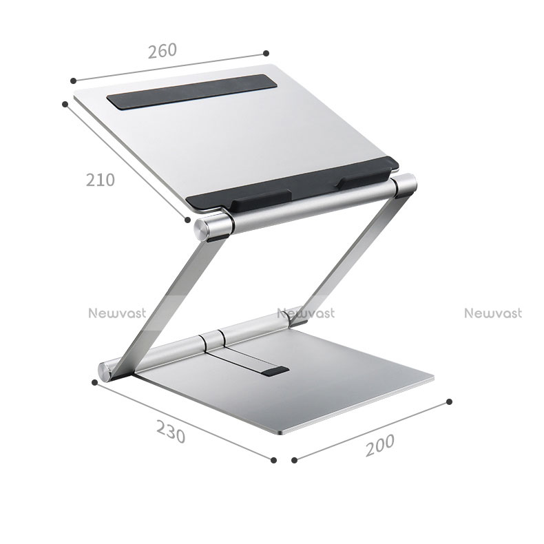 Universal Laptop Stand Notebook Holder K01 for Apple MacBook Air 13 inch (2020) Silver