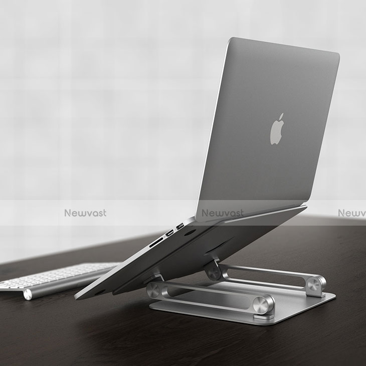 Universal Laptop Stand Notebook Holder K02 for Apple MacBook Air 11 inch Silver