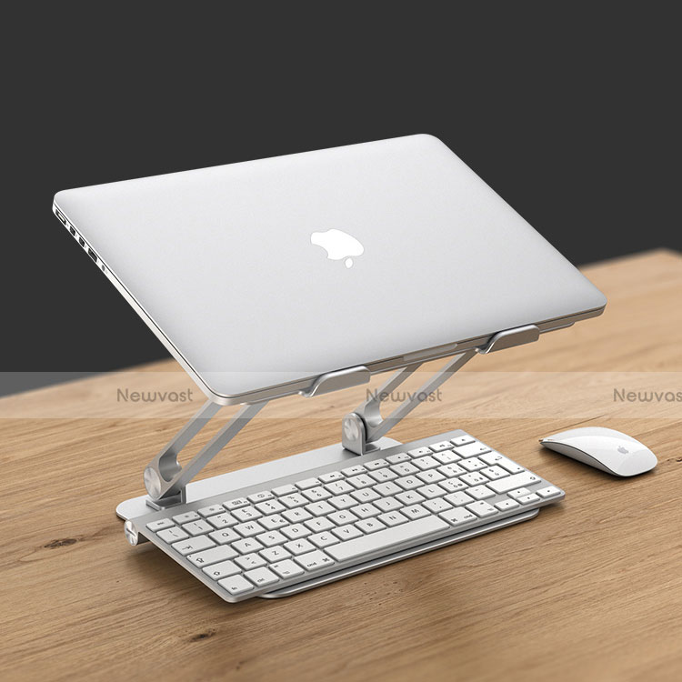 Universal Laptop Stand Notebook Holder K02 for Apple MacBook Air 11 inch Silver