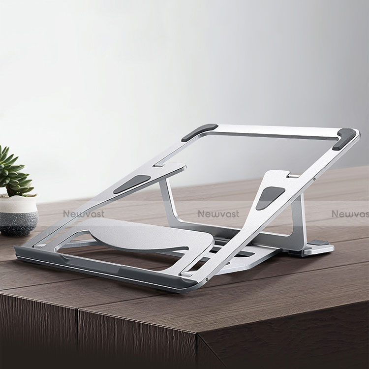 Universal Laptop Stand Notebook Holder K03 for Apple MacBook 12 inch Silver