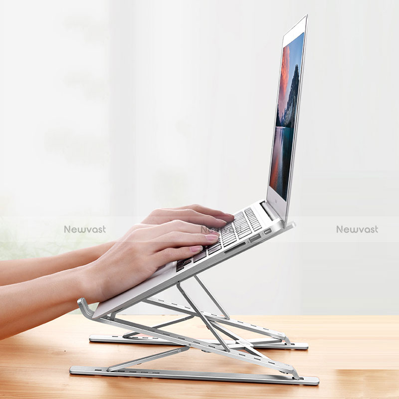 Universal Laptop Stand Notebook Holder K09 for Apple MacBook Pro 13 inch Retina Silver