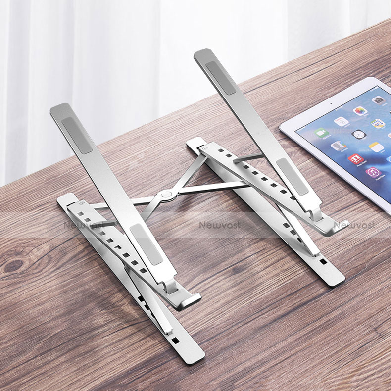 Universal Laptop Stand Notebook Holder K09 for Huawei Honor MagicBook Pro (2020) 16.1 Silver