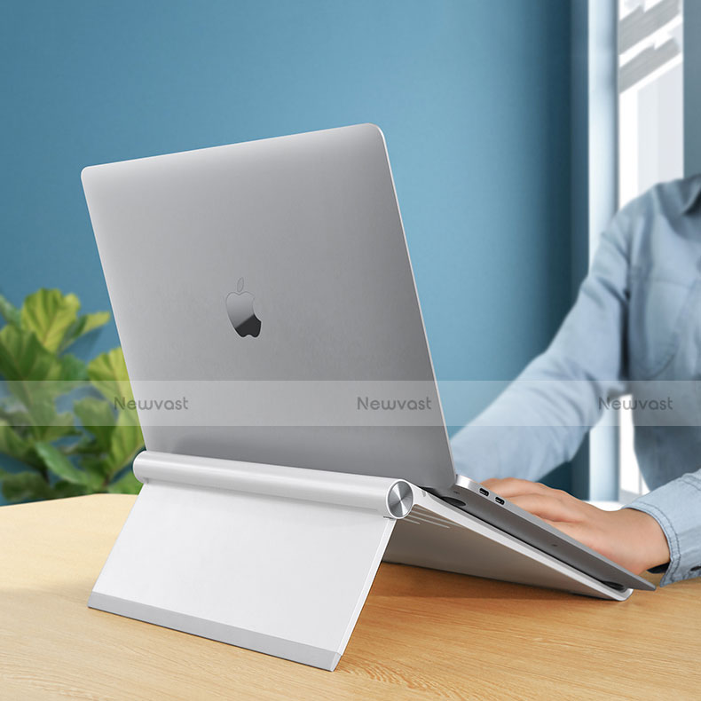 Universal Laptop Stand Notebook Holder K11 for Apple MacBook Air 13 inch (2020) Silver