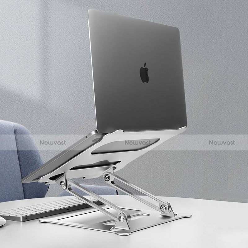 Universal Laptop Stand Notebook Holder K12 for Apple MacBook Pro 13 inch Silver