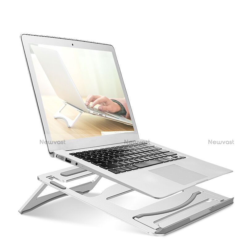 Universal Laptop Stand Notebook Holder S03 for Apple MacBook Air 13 inch (2020) Silver