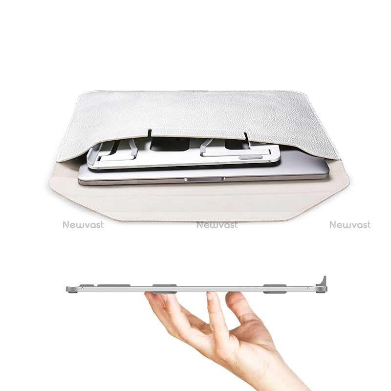 Universal Laptop Stand Notebook Holder S03 for Apple MacBook Air 13 inch (2020) Silver