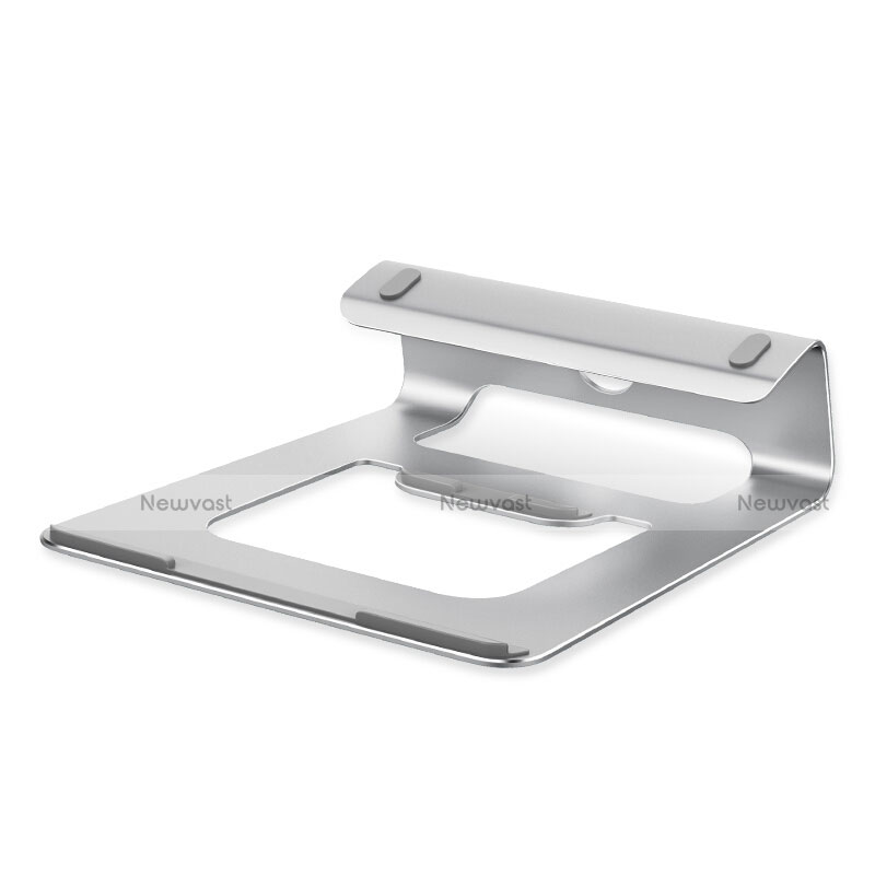 Universal Laptop Stand Notebook Holder S04 for Apple MacBook Pro 15 inch Silver