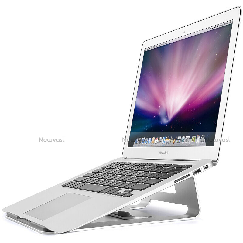 Universal Laptop Stand Notebook Holder S05 for Apple MacBook Air 13 inch Silver