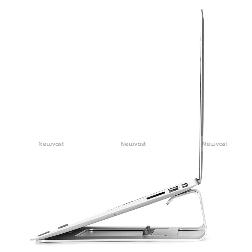 Universal Laptop Stand Notebook Holder S05 for Apple MacBook Air 13 inch Silver