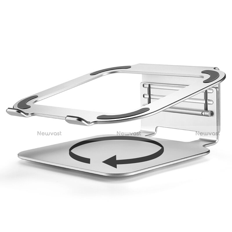 Universal Laptop Stand Notebook Holder S07 for Apple MacBook Air 13 inch Silver