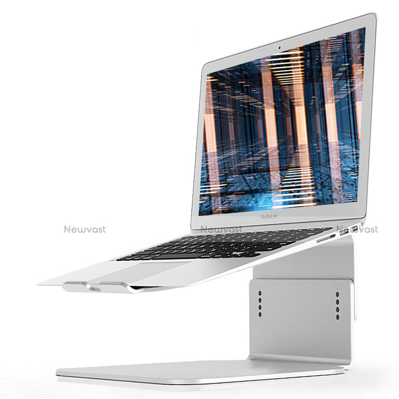 Universal Laptop Stand Notebook Holder S09 for Apple MacBook Air 13 inch (2020) Silver