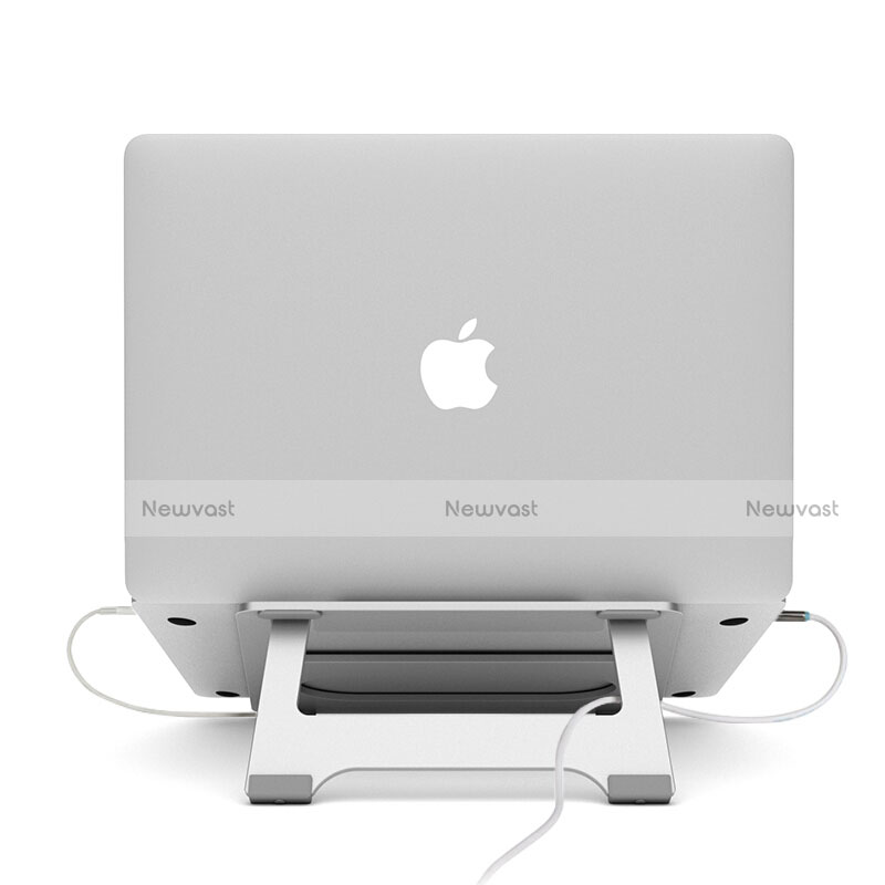 Universal Laptop Stand Notebook Holder S10 for Apple MacBook 12 inch Silver