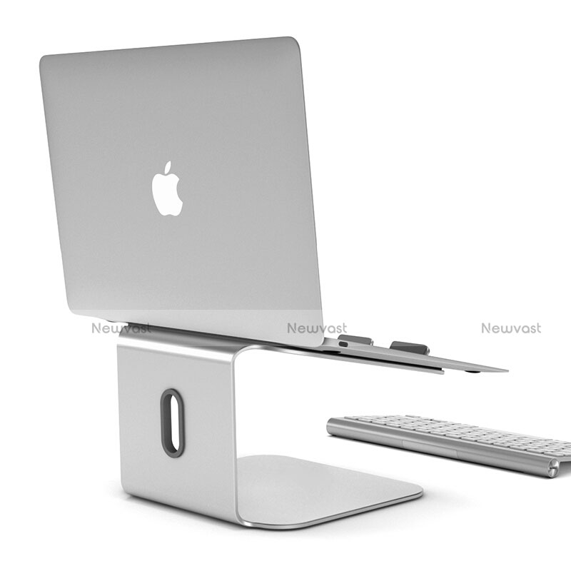 Universal Laptop Stand Notebook Holder S12 for Huawei Honor MagicBook 14 Silver