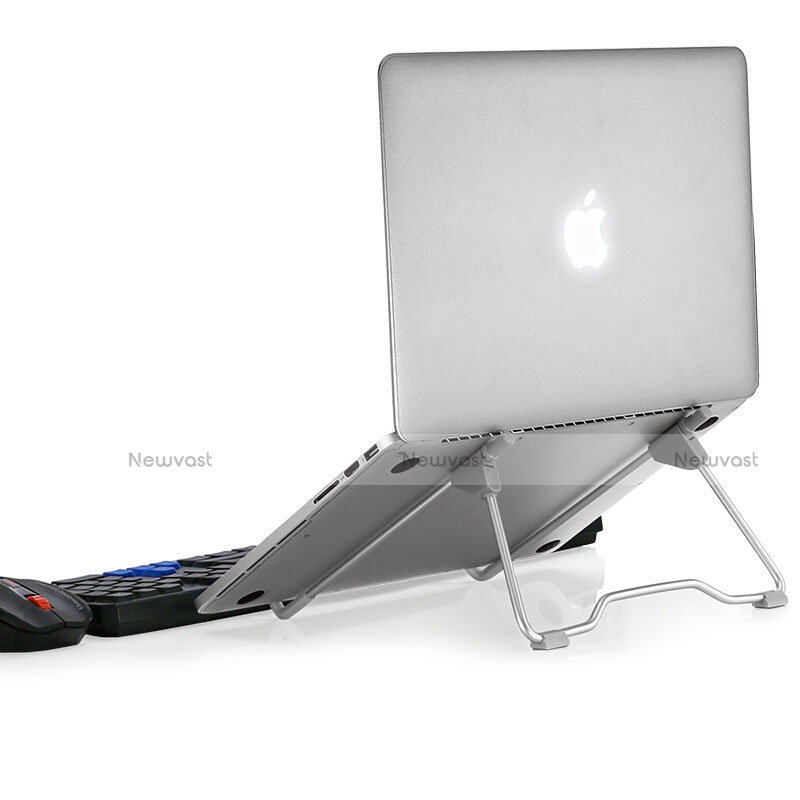 Universal Laptop Stand Notebook Holder S15 for Apple MacBook Air 13 inch (2020) Silver