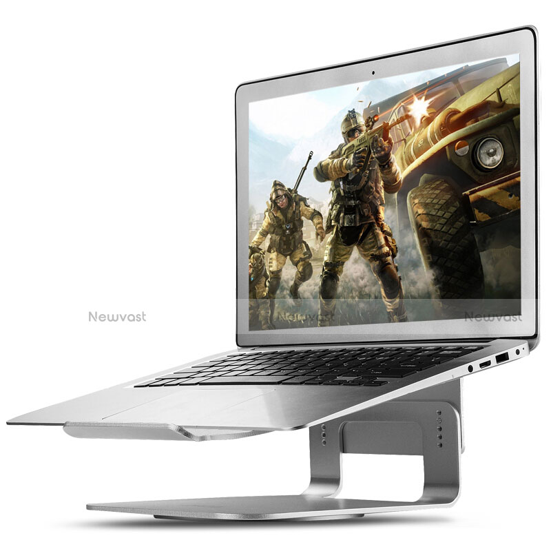 Universal Laptop Stand Notebook Holder S16 for Apple MacBook Air 13 inch (2020) Silver