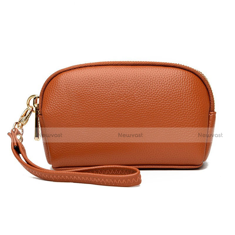 Universal Leather Wristlet Wallet Handbag Case K16