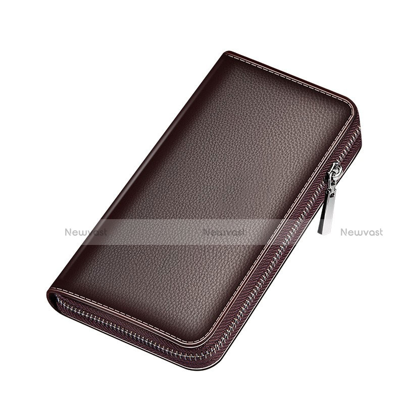 Universal Leather Wristlet Wallet Handbag Case K18