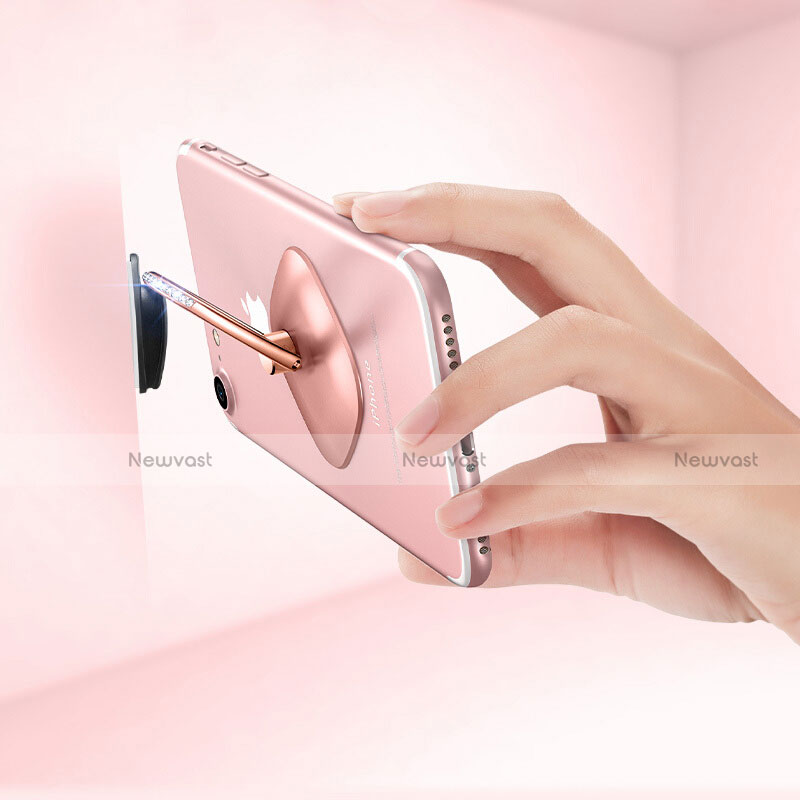 Universal Mobile Phone Finger Ring Stand Holder R03 Rose Gold