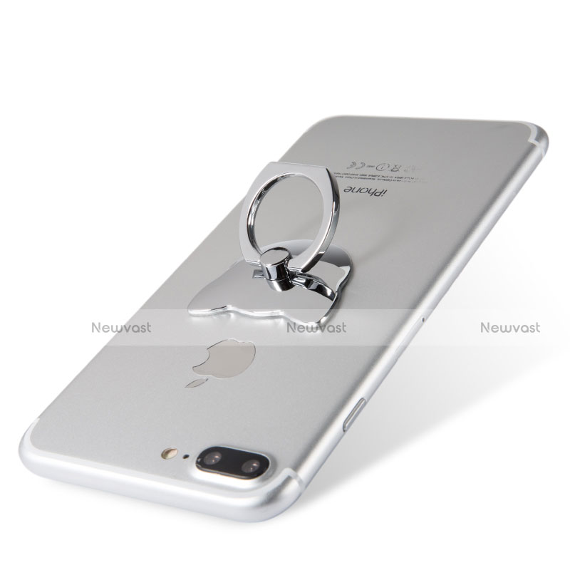 Universal Mobile Phone Finger Ring Stand Holder R04 Silver