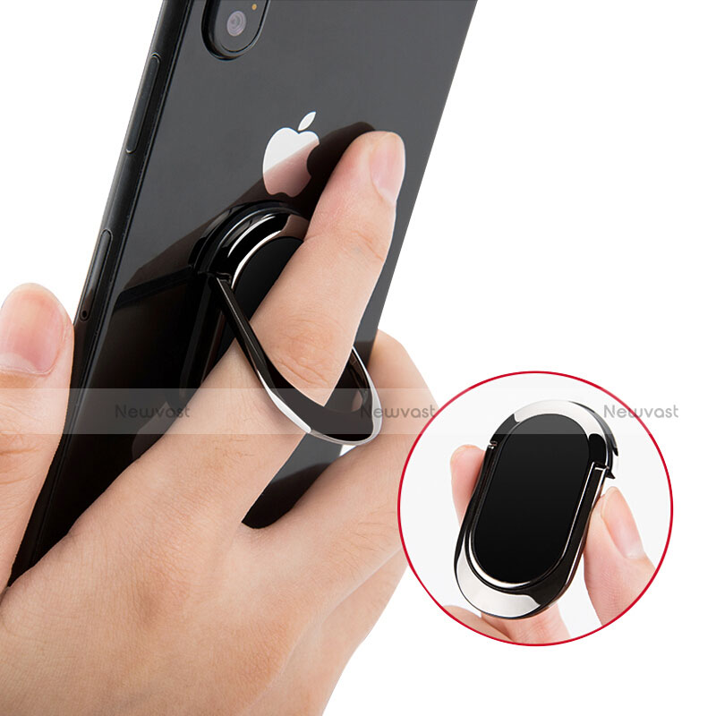 Universal Mobile Phone Finger Ring Stand Holder R07 Black