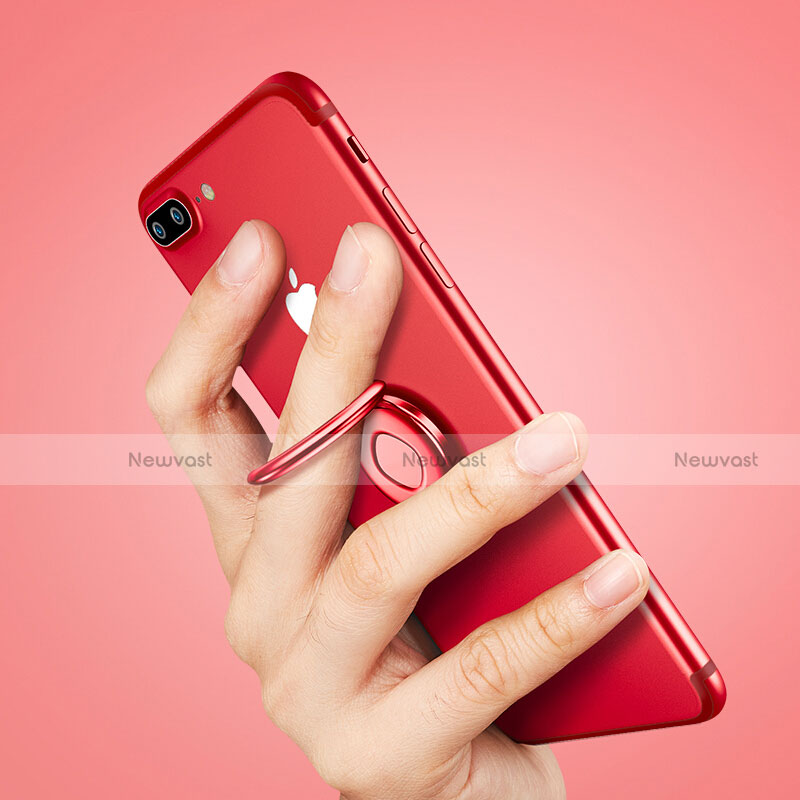 Universal Mobile Phone Finger Ring Stand Holder Red