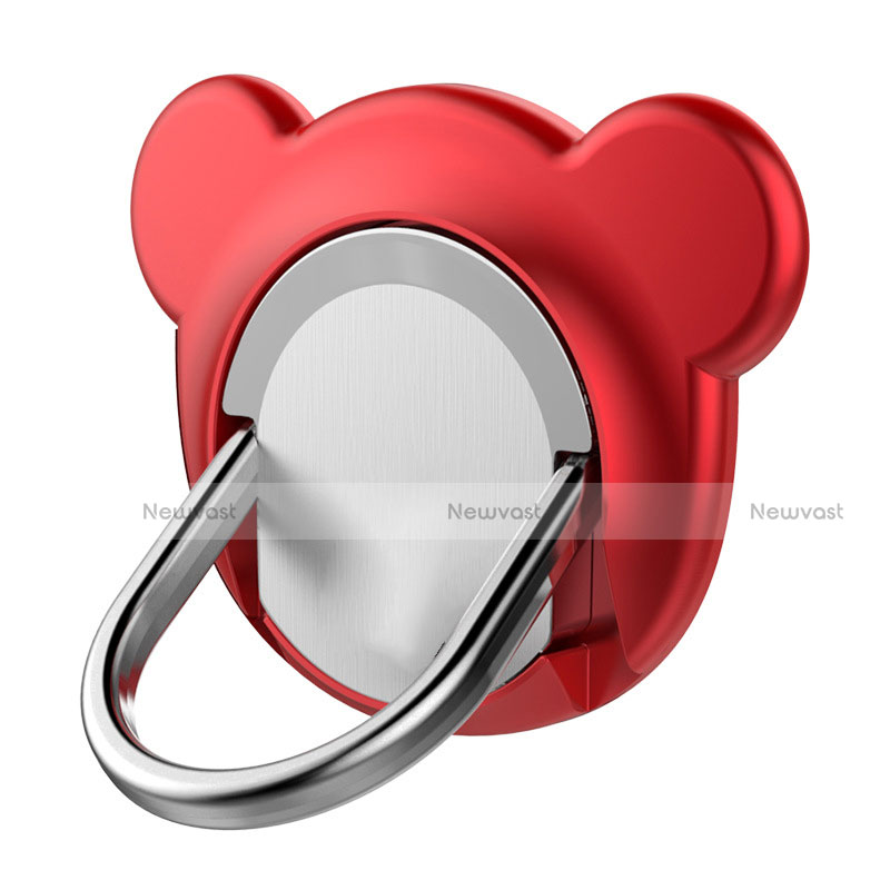 Universal Mobile Phone Magnetic Finger Ring Stand Holder Z14 Red