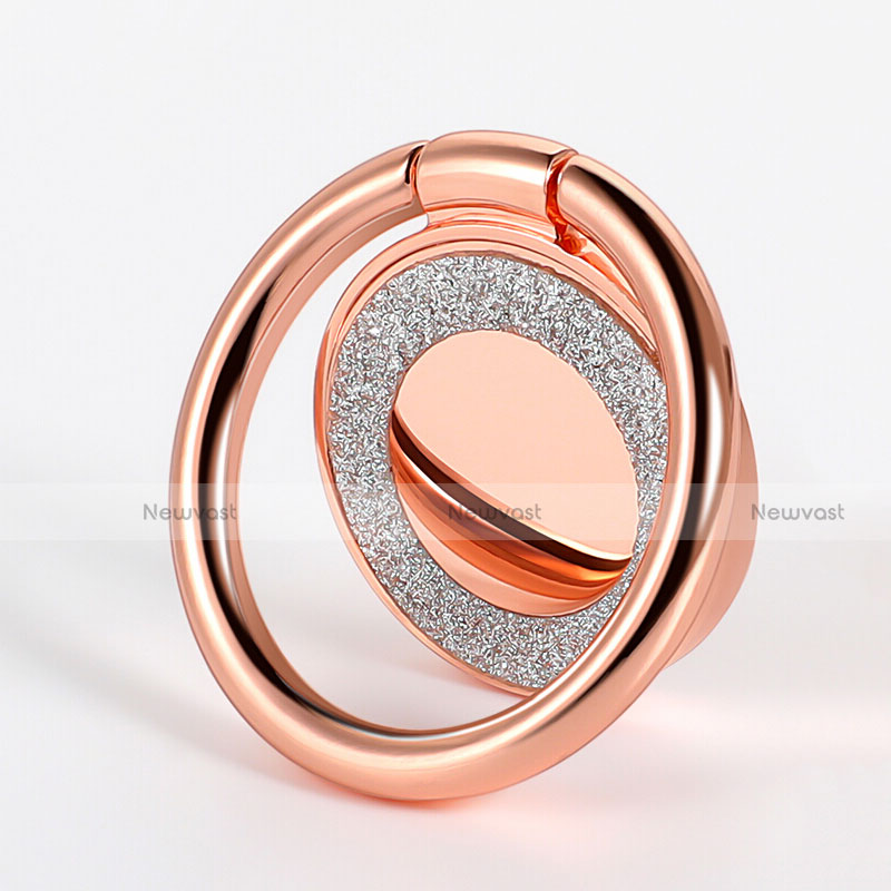 Universal Mobile Phone Magnetic Finger Ring Stand Holder Z15 Rose Gold