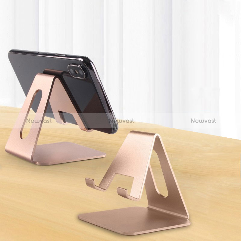 Universal Mobile Phone Stand Smartphone Holder for Desk N02 Rose Gold