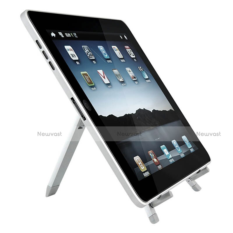 Universal Tablet Stand Mount Holder for Huawei Honor WaterPlay 10.1 HDN-W09 Silver