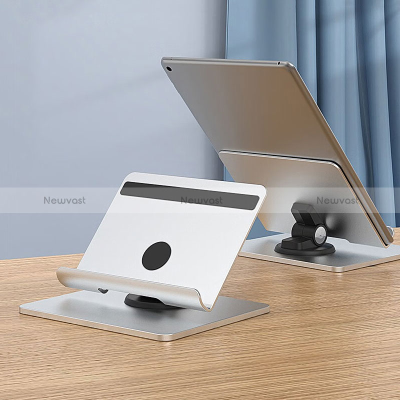 Universal Tablet Stand Mount Holder N02 for Apple iPad 10.2 (2019) Silver