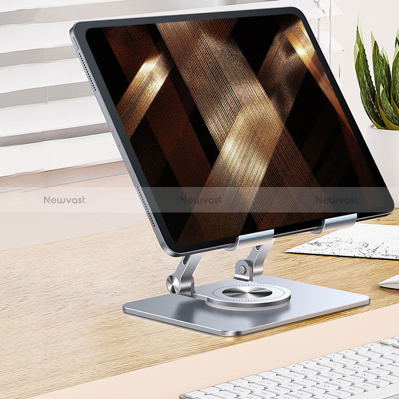 Universal Tablet Stand Mount Holder N04 for Apple iPad Mini 6 Silver